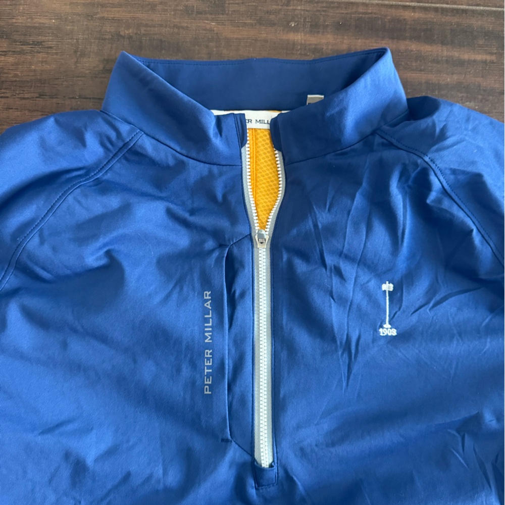 Peter Millar Comfort North Hills Country Club 1/4 zip Golf